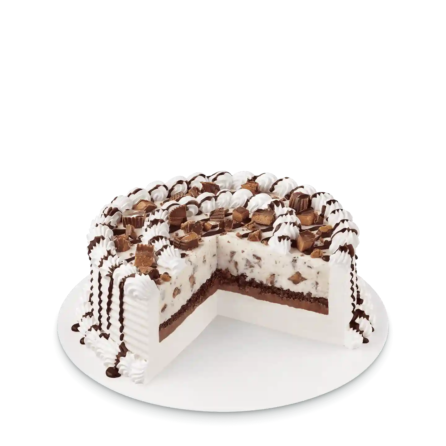Reese's Peanut Butter Cups Blizzard Cake
