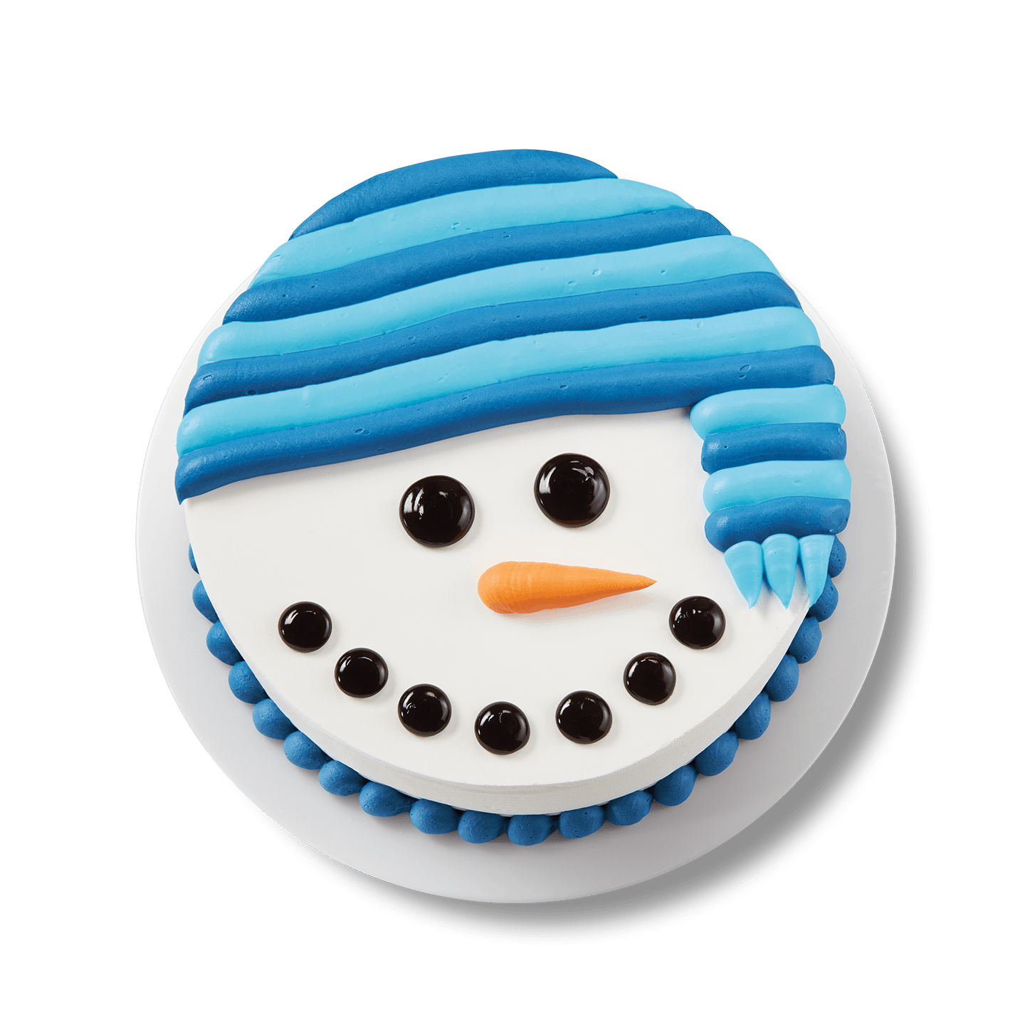 DQ Snowman Cake