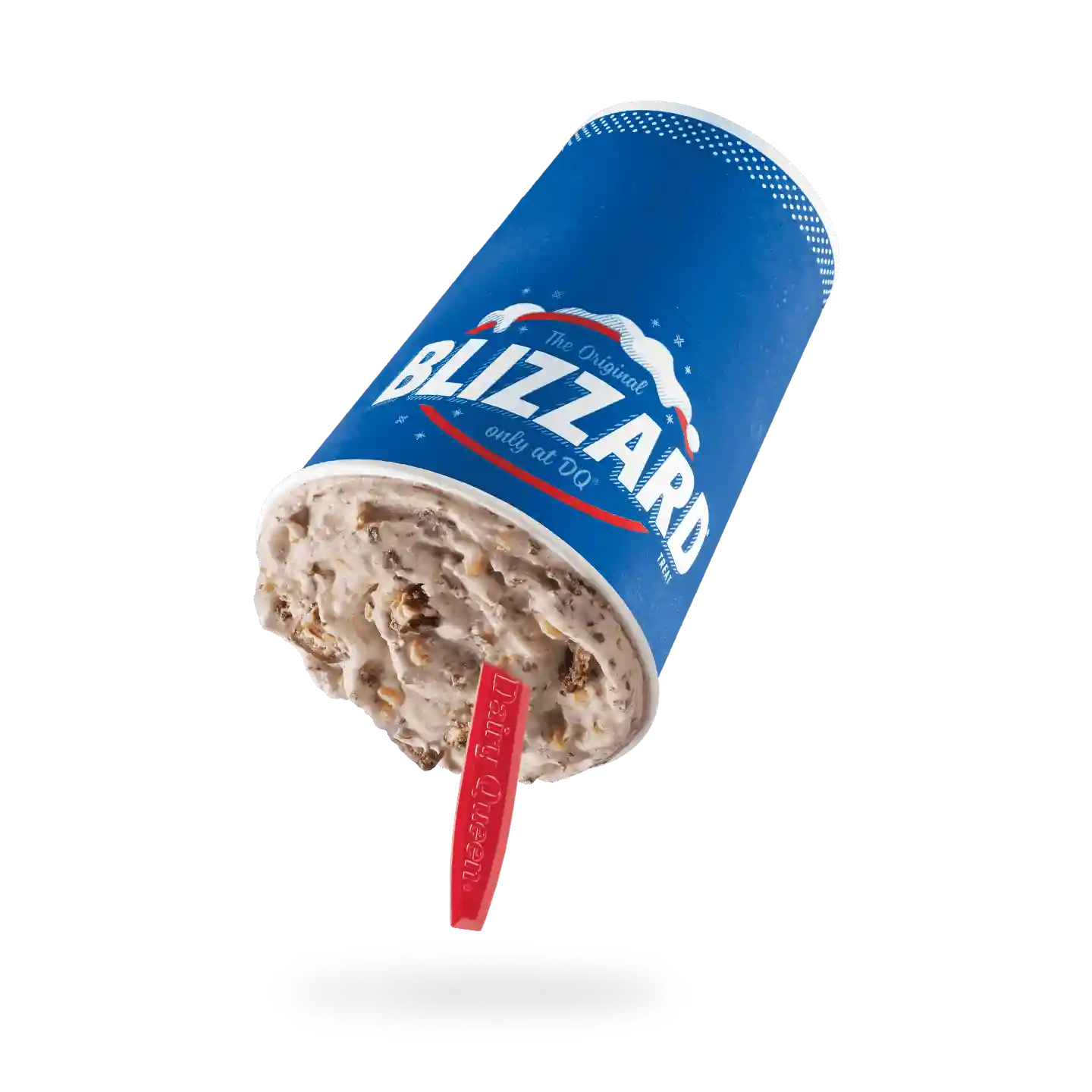 Caramel Drumstick with Peanuts Blizzard Treat