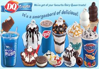 Dairy Queen Store Promo
