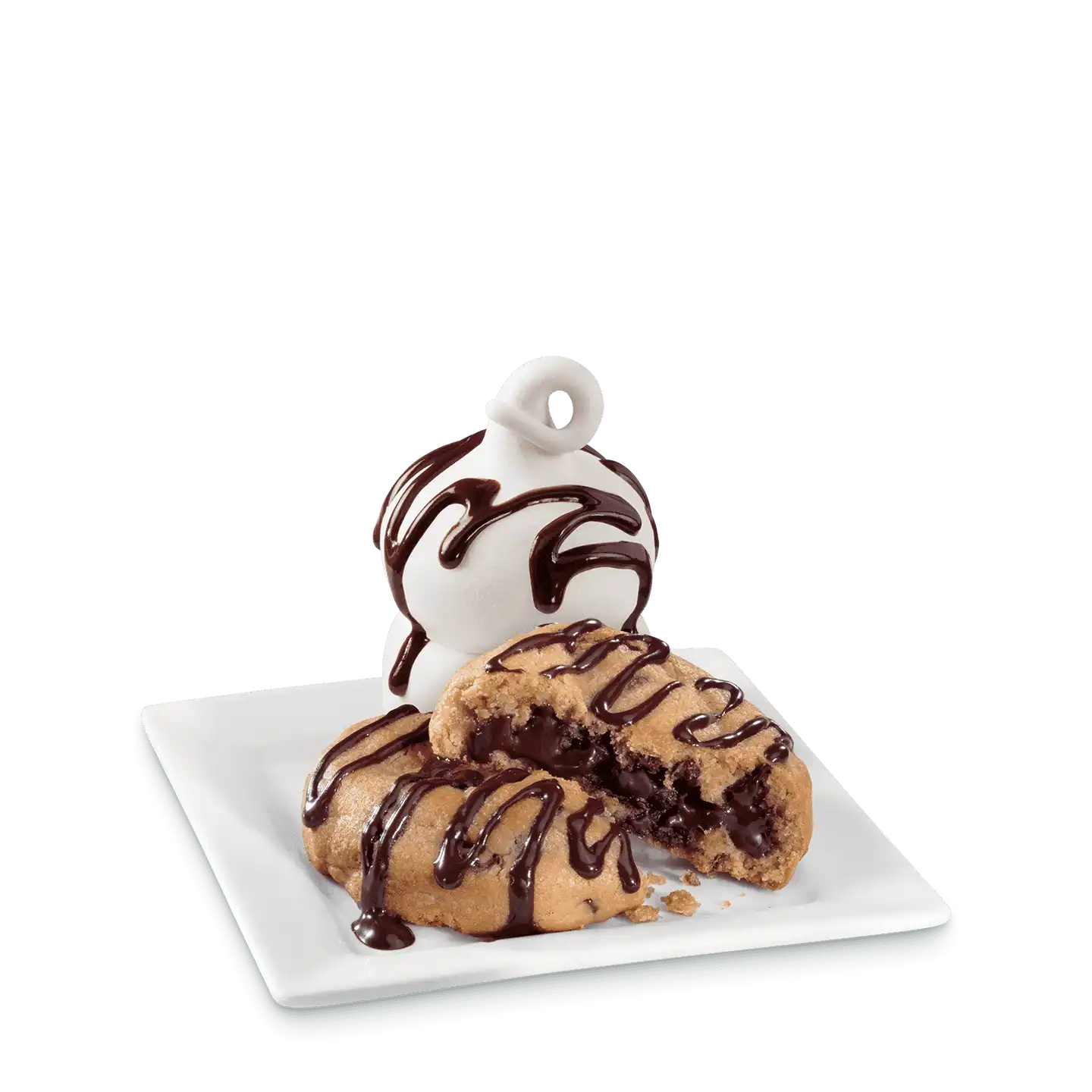 Fudge Stuffed Cookie