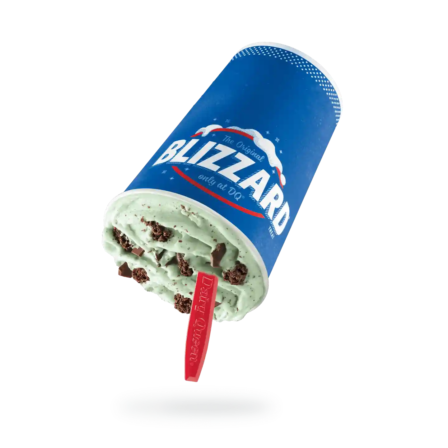 DQ Mint Brownie Blizzard Treat