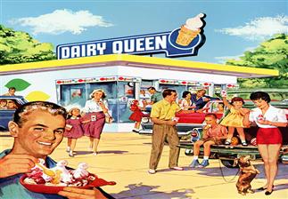 Dairy Queen Store Promo