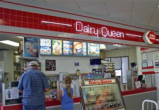 Dairy Queen Store Promo