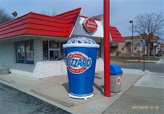 Dairy Queen Store Promo