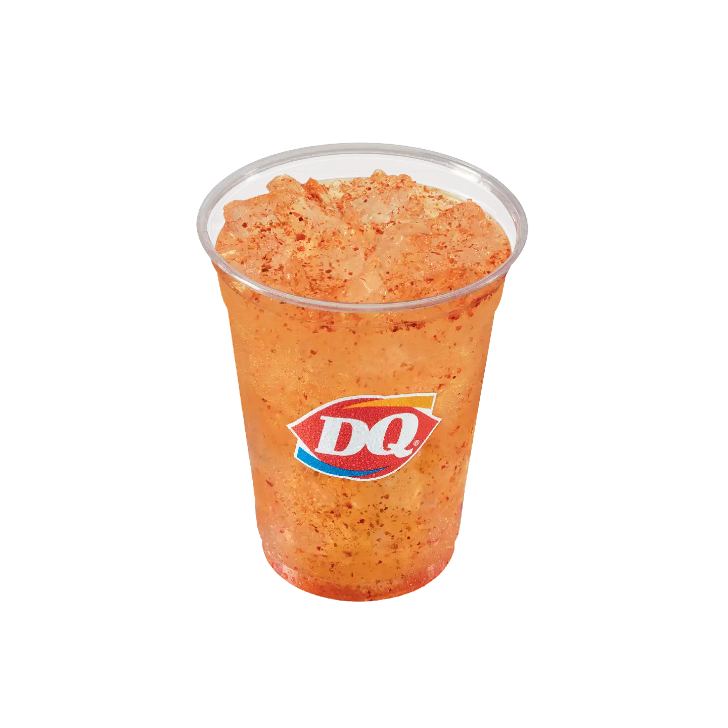 Pineapple Lemonade Sparkler with Tajin in a DQ cup