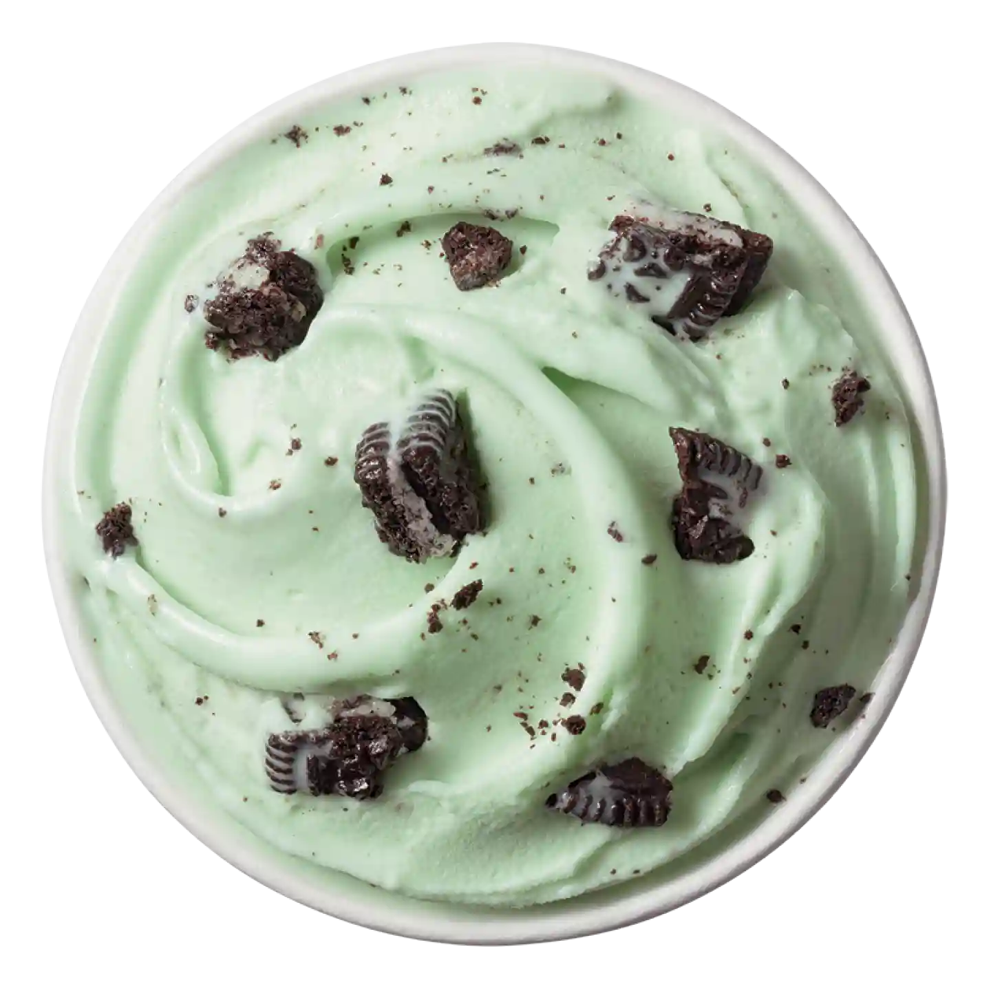 mint oreo blizzard treat