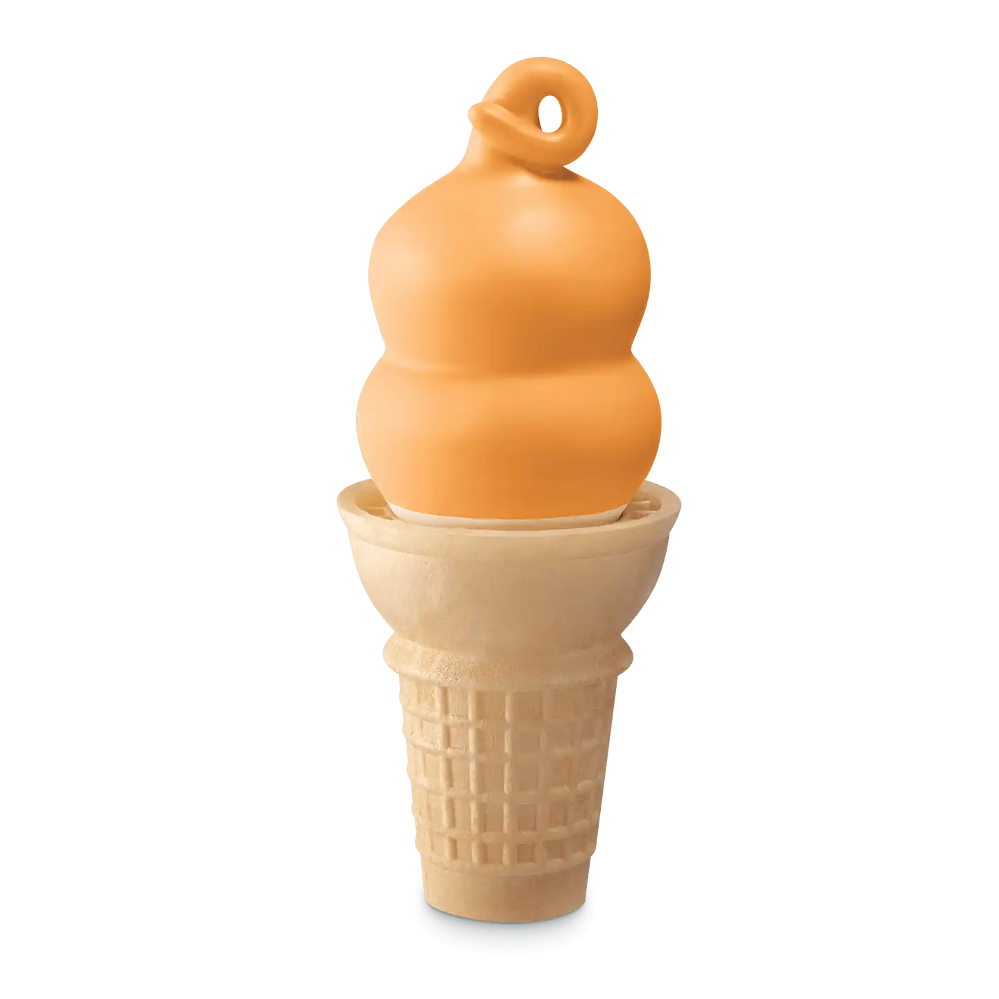 dq butterscotch dipped cone