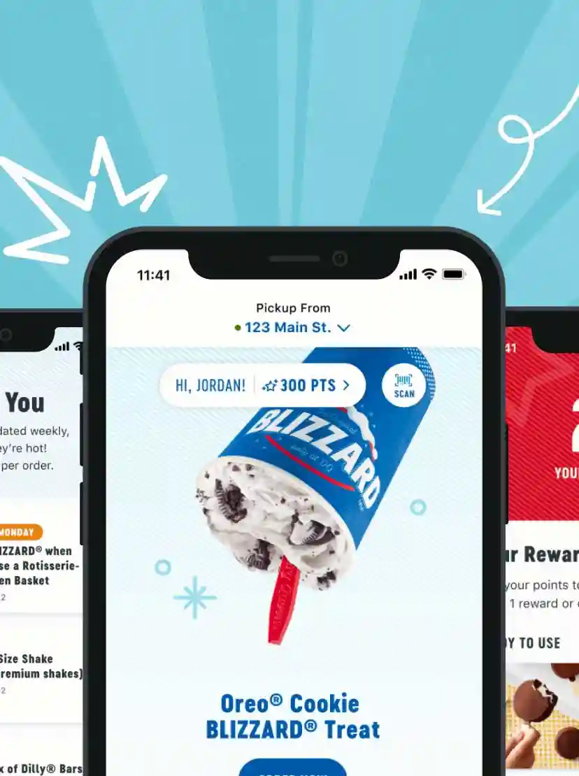 New DQ App Homepage