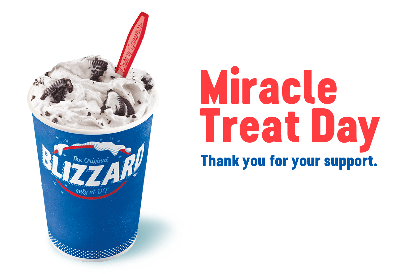 Miracle Treat Day Thank you for your support