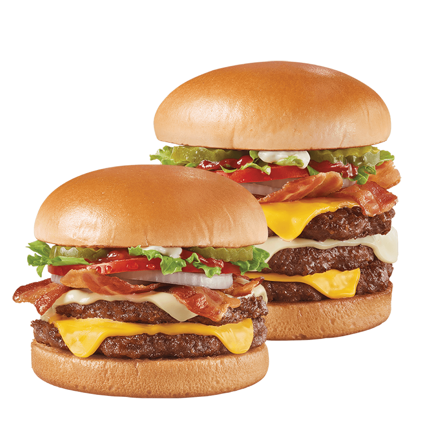 Bacon Two Cheese Deluxe Signature Stackburgers