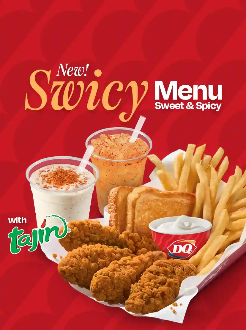 chicken strip basket with tajin lemonade