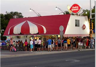 Dairy Queen Store Promo