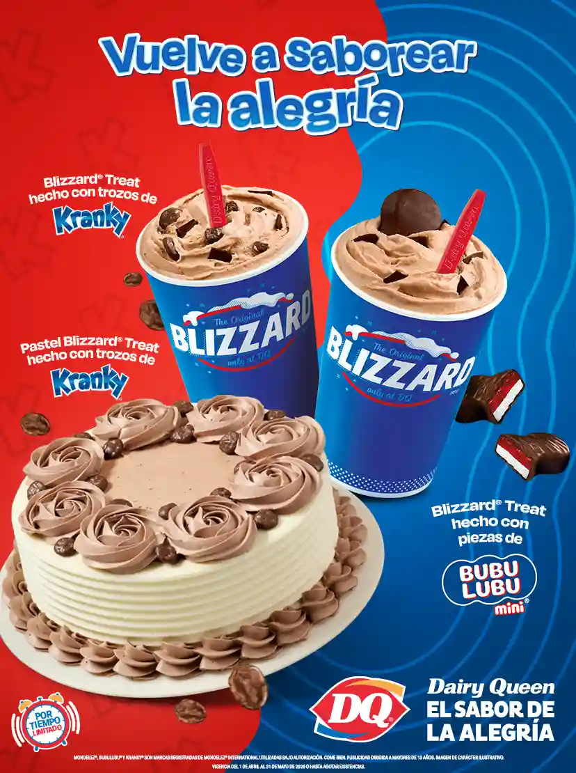 Vuelve a saborear la alegría con DQ® y Ricolino®