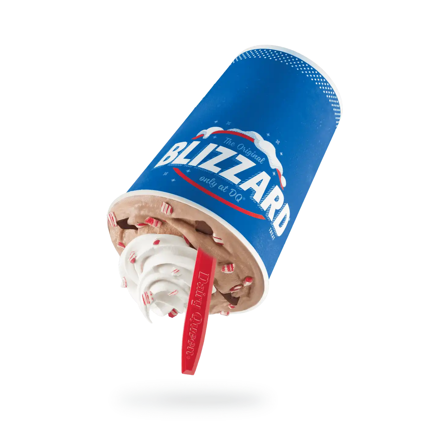 DQ Peppermint Hot Cocoa Blizzard Treat