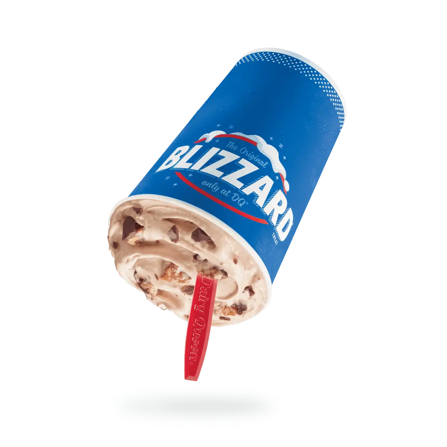 DQ Snickers Brownie Blizzard Treat