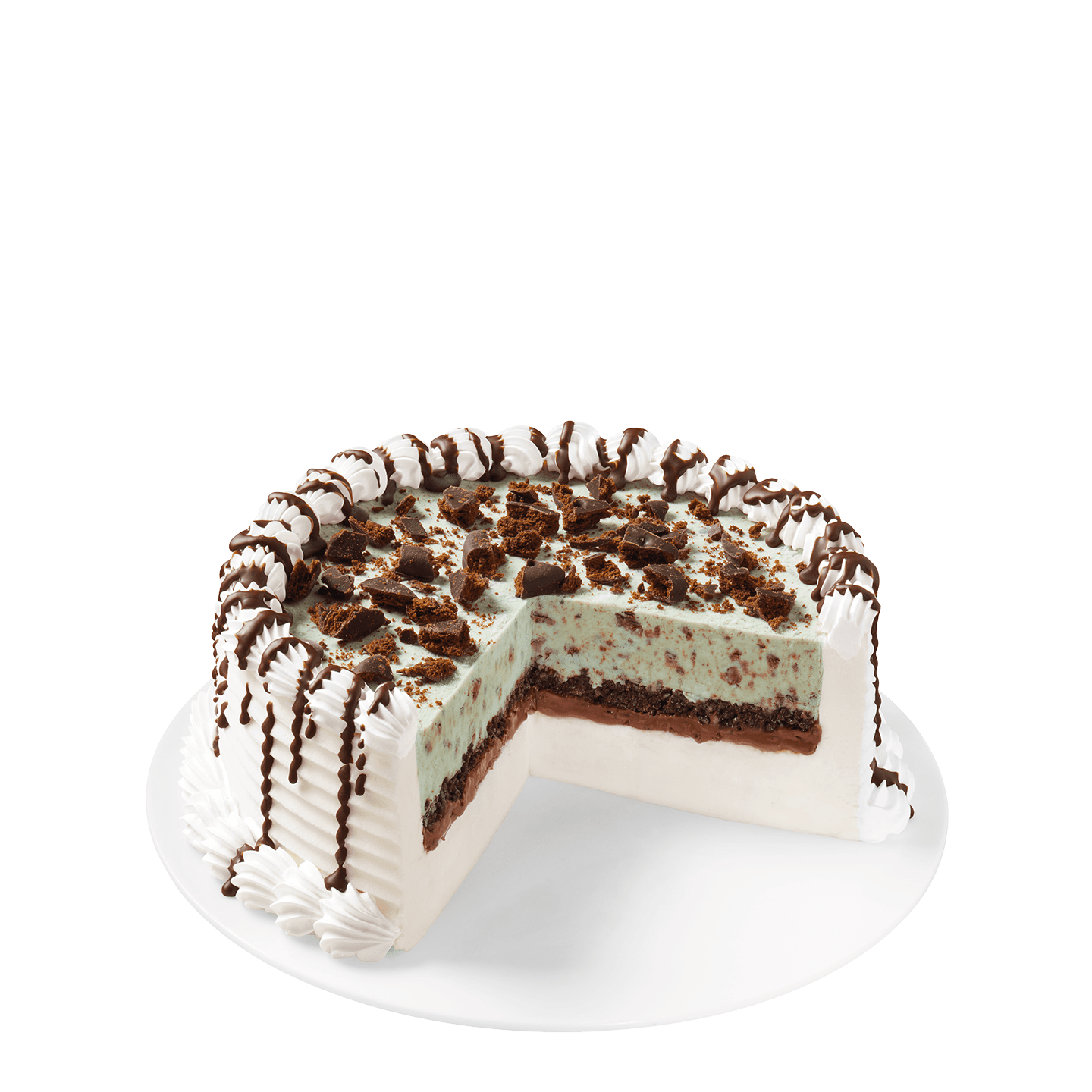 Girl Scout Thin Mints Blizzard Treat Cake Dairy Queen® Menu