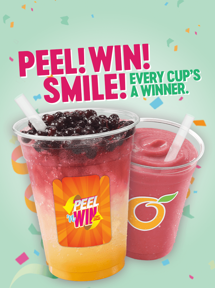 Peel! Win! Smile! Every Cup's A Winner.