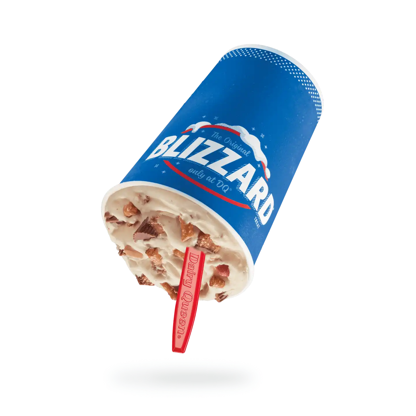 Reese's Caramel Pretzel Blizzard Treat
