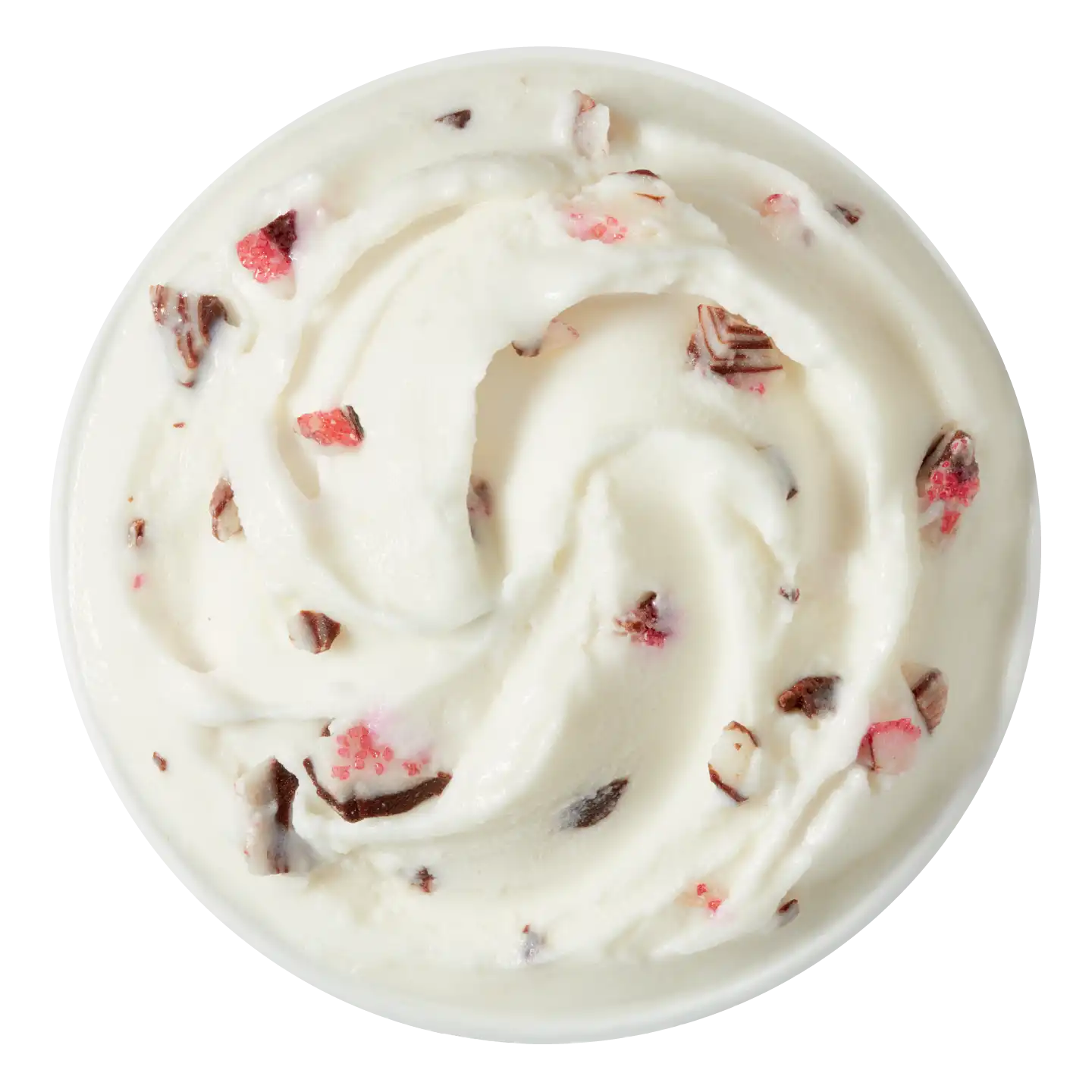 Peppermint Bark Blizzard Treat
