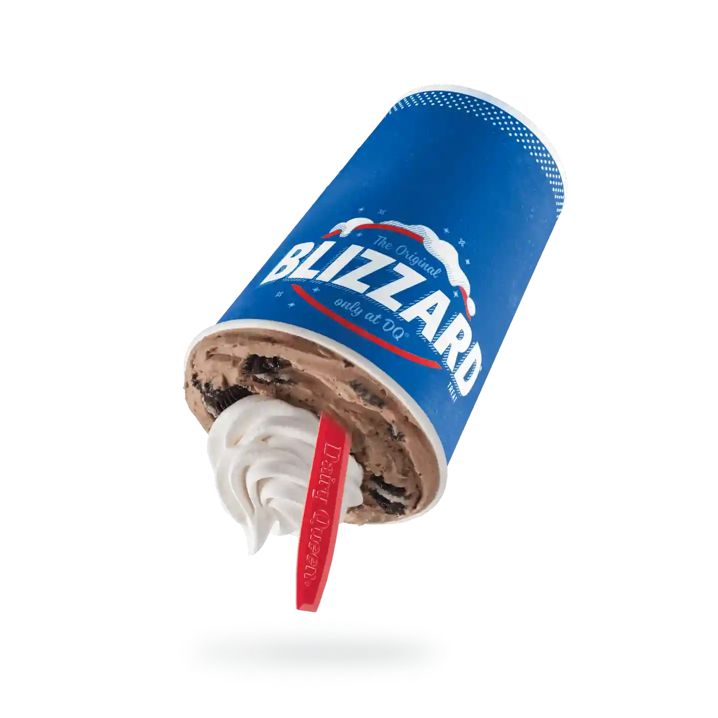 Dessert Blizzard Oreo et chocolat chaud