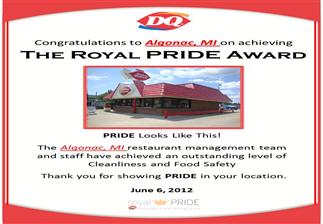 Dairy Queen Store Promo