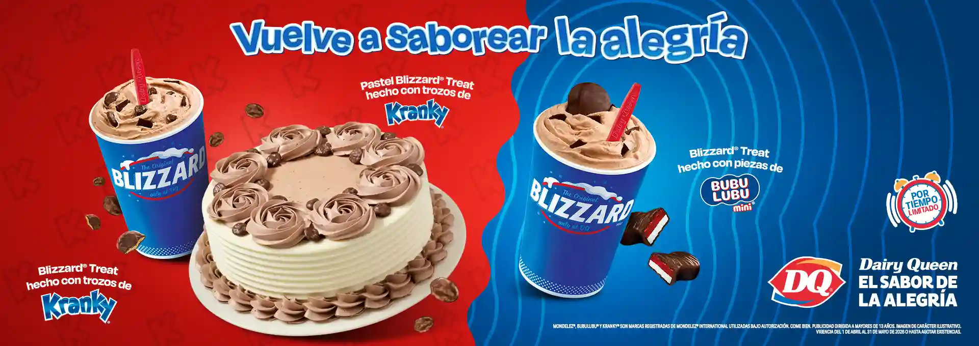 Vuelve a saborear la alegría con DQ® y Ricolino®