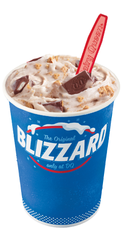 S'Mores Blizzard Treat