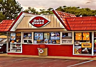 Dairy Queen Store Promo