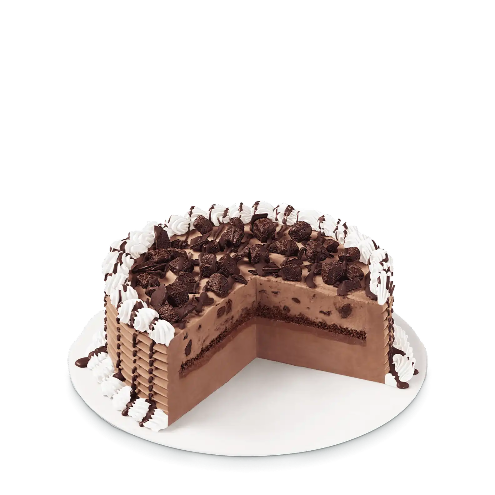 Choco Brownie Blizzard Cake