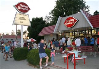 Dairy Queen Store Promo