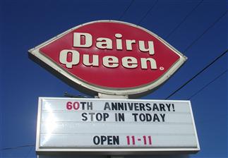 Dairy Queen Store Promo