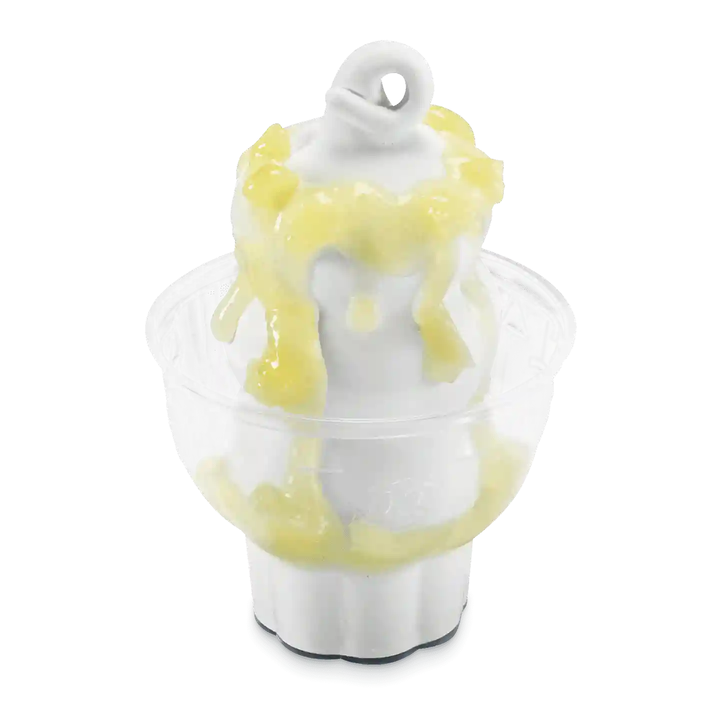 Coupe glacée à l'ananas