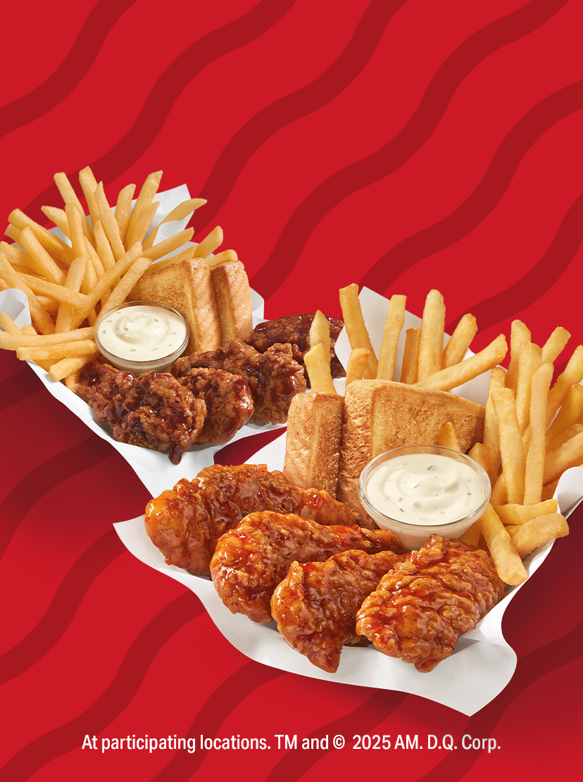 2 Chicken Strip baskets
